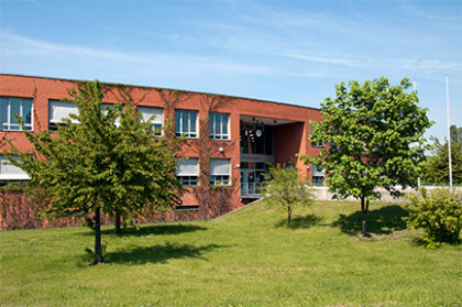 Barnim-Gymnasium in Falkenberg Fassade vom Barnim-Gymnasium in Falkenberg
