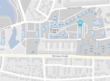 Karte mit BHKW im Bottroper Weg 8