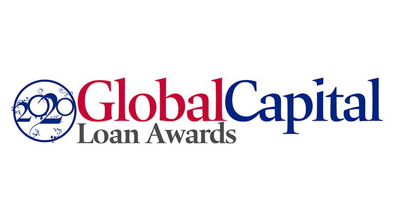 Das Logo des Global Capital Loan Awards.