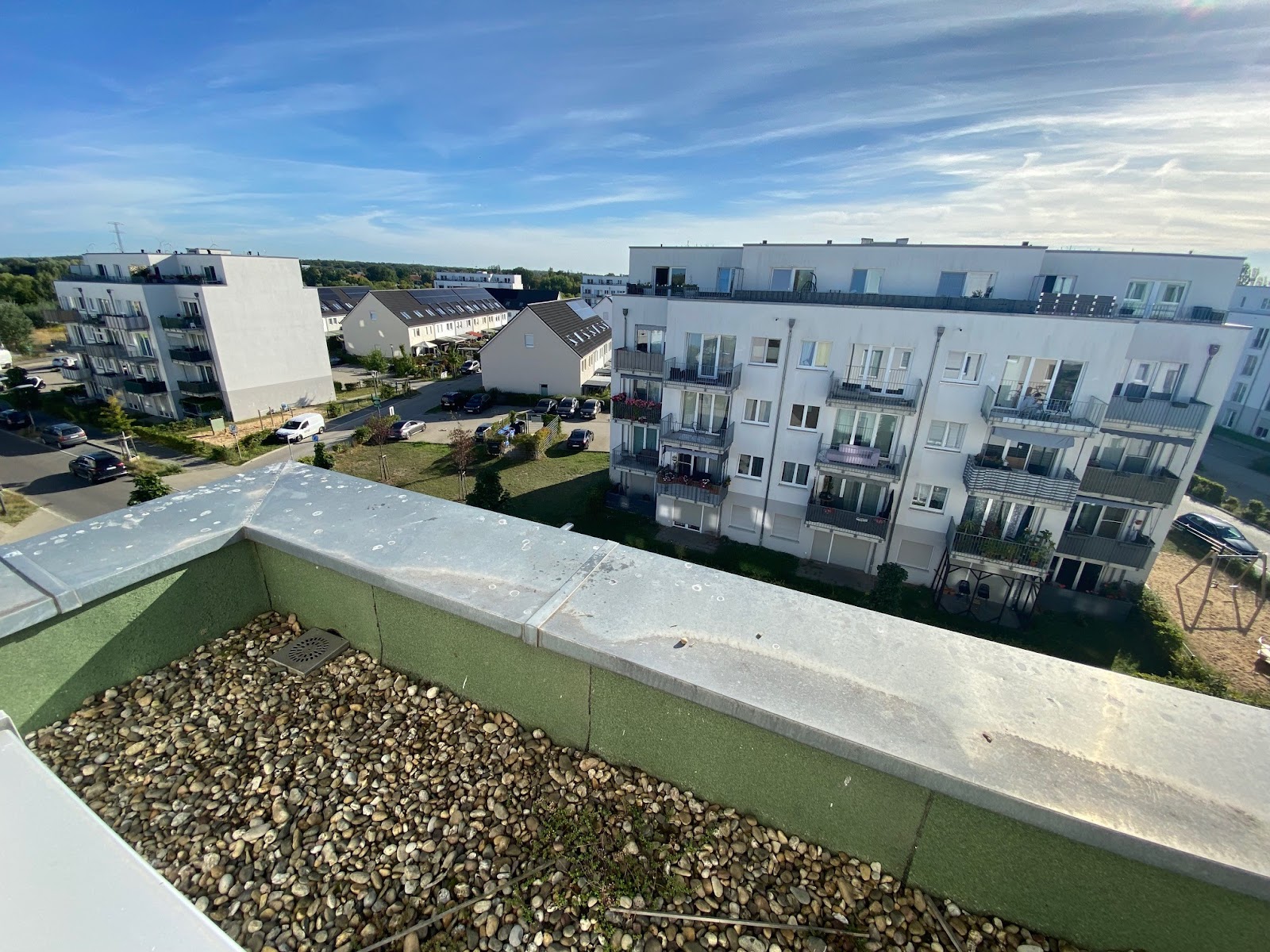 Ausblick vom Schlafzimmer