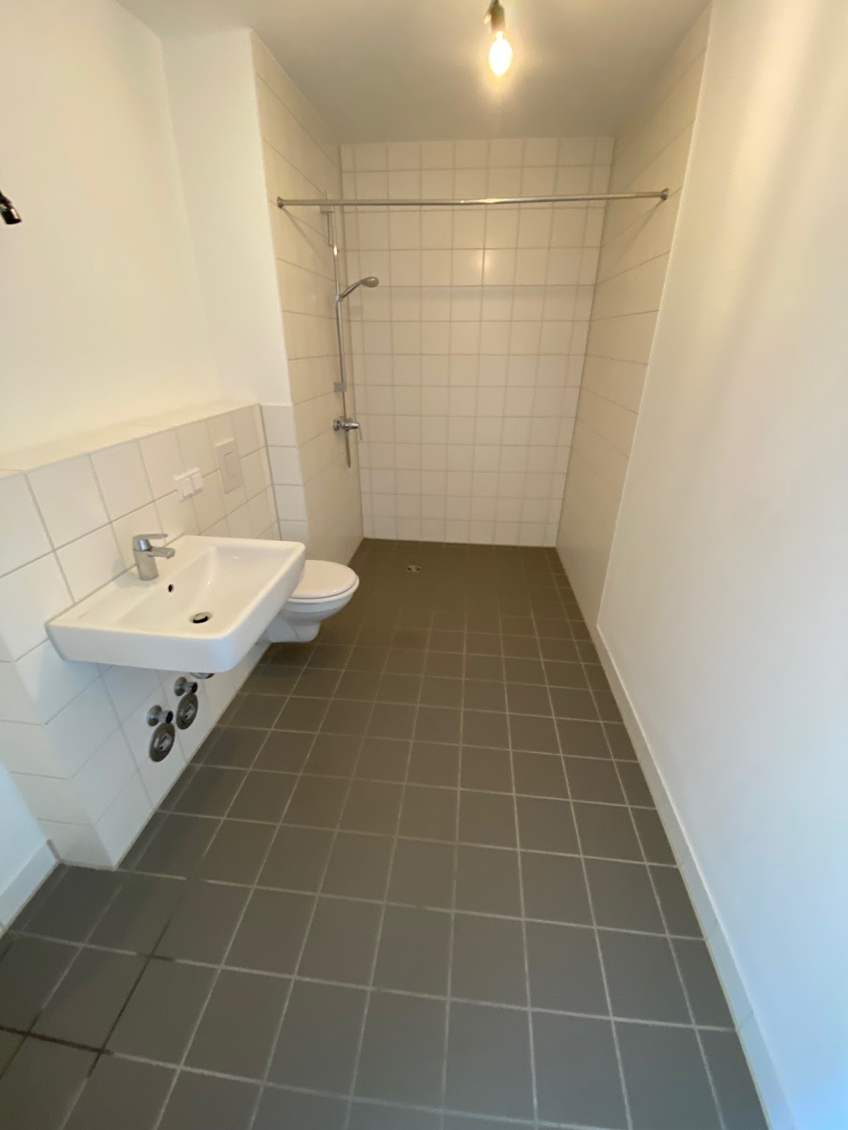 Bad mit bodengleicher Dusche