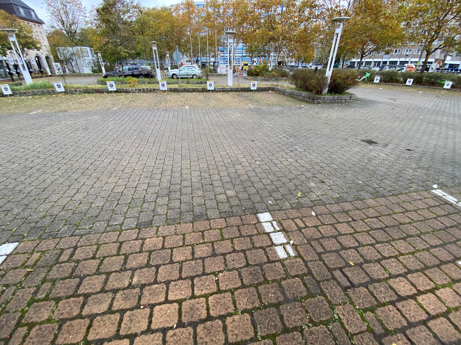 Stellflächen im Freien