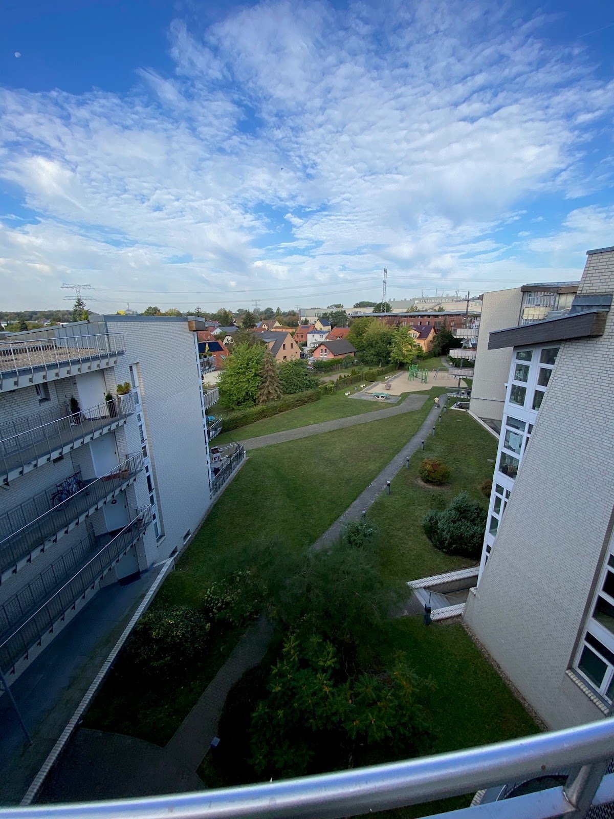 Ausblick zur Hofseite