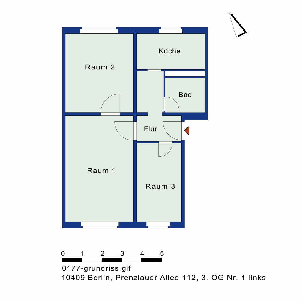 تصویر 2,5 Zimmer ohne WBS