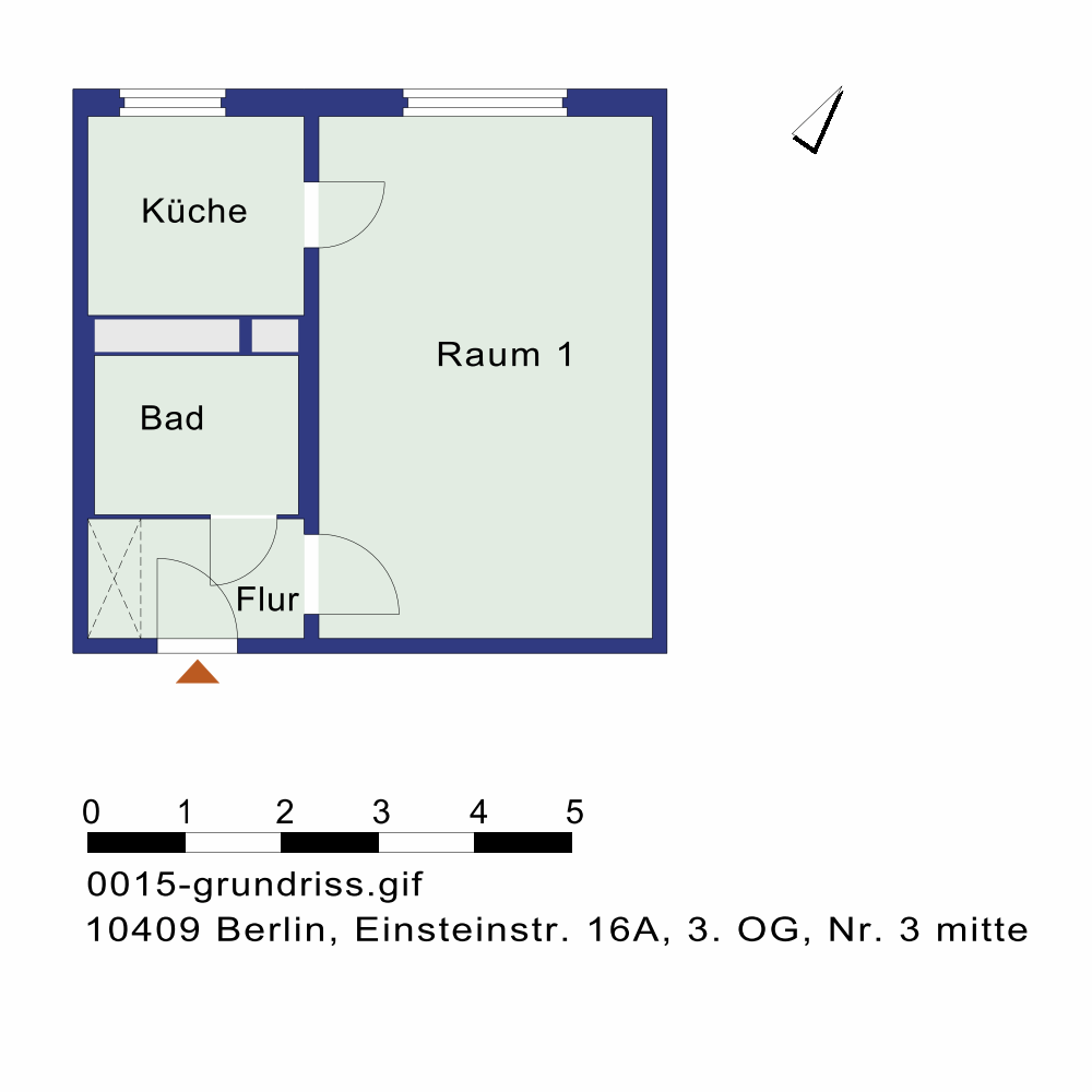 تصویر Singleapartment! WBS-fähiges Einkommen erforderlich!