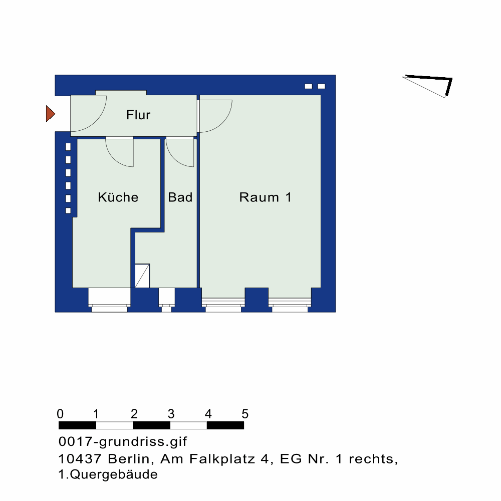 تصویر Singleappartement im Quergebäude