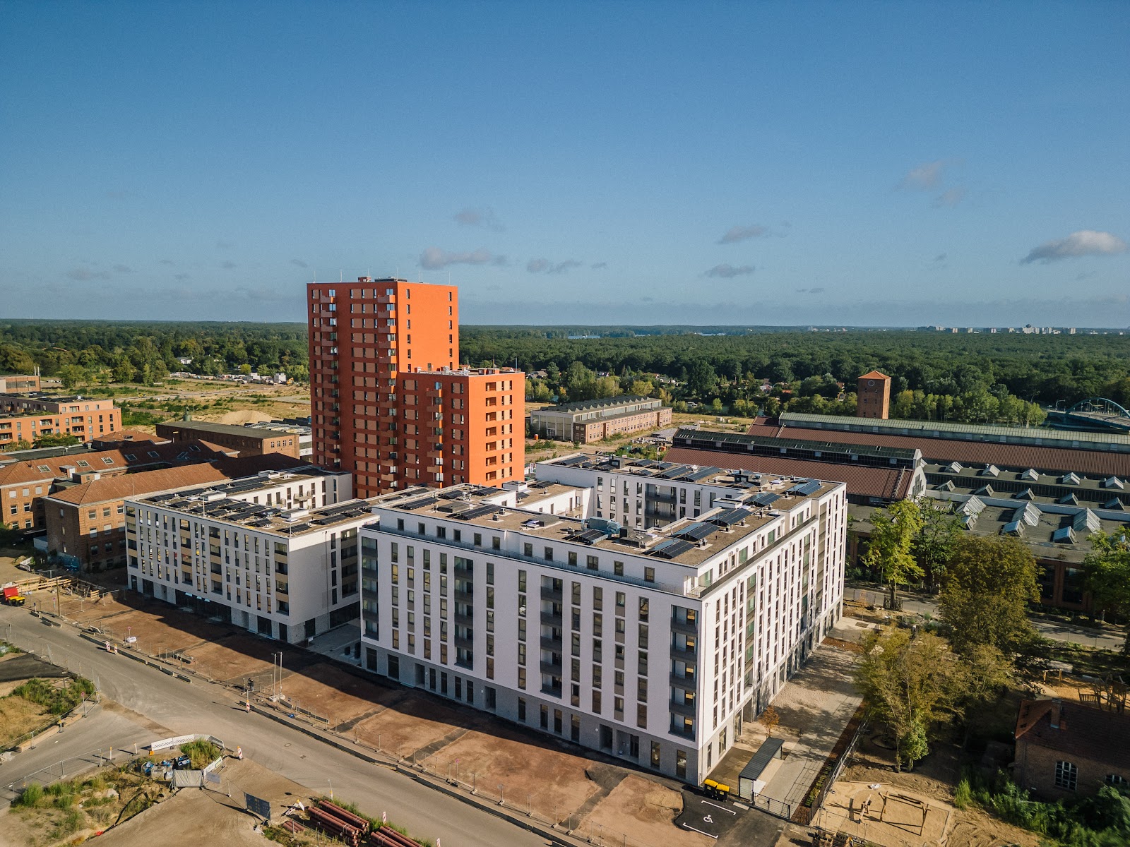 Quartier aus der Luft