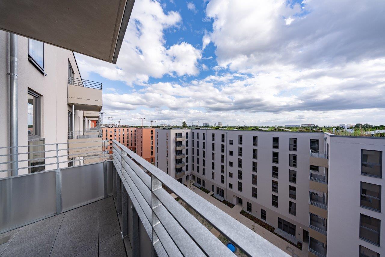 Beispiel Blick vom Balkon