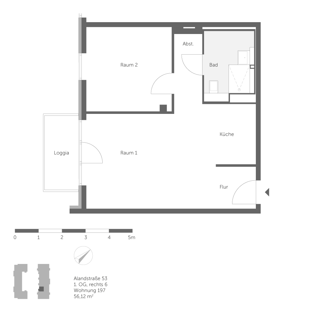 تصویر Neubau mit Fußbodenheizung im Erstbezug / WBS mit besonderen Wohnbedarf erforderlich