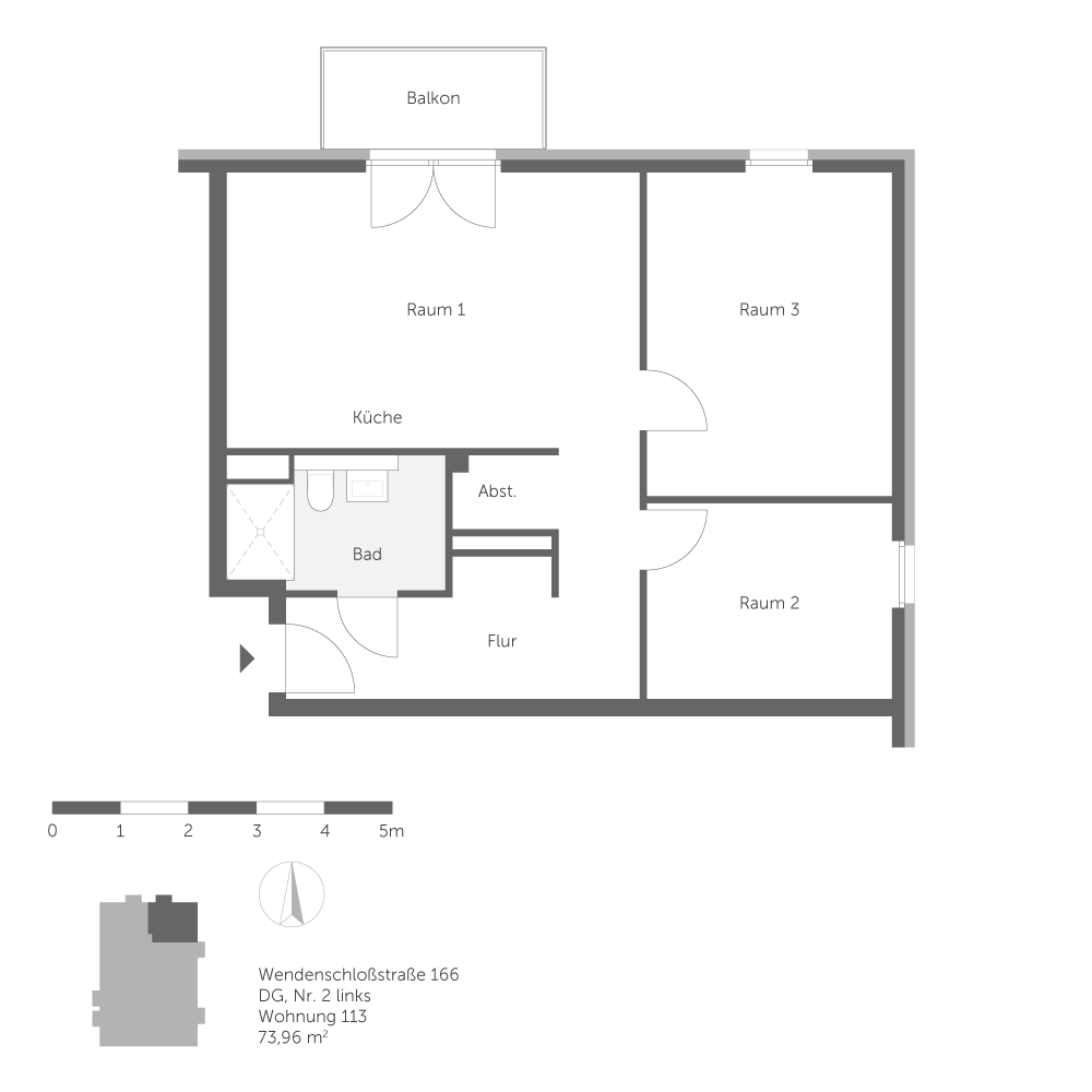 تصویر Letzte Chance / 3-Zimmerwohnung in zweiter Reihe zur Dahme WBS 160, 180 oder 220 erforderlich