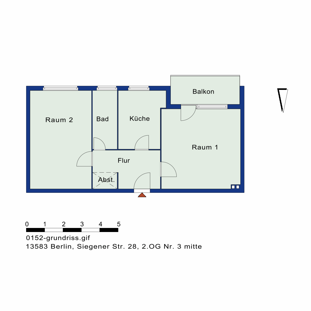 تصویر Wohnung nur mit WBS verfügbar