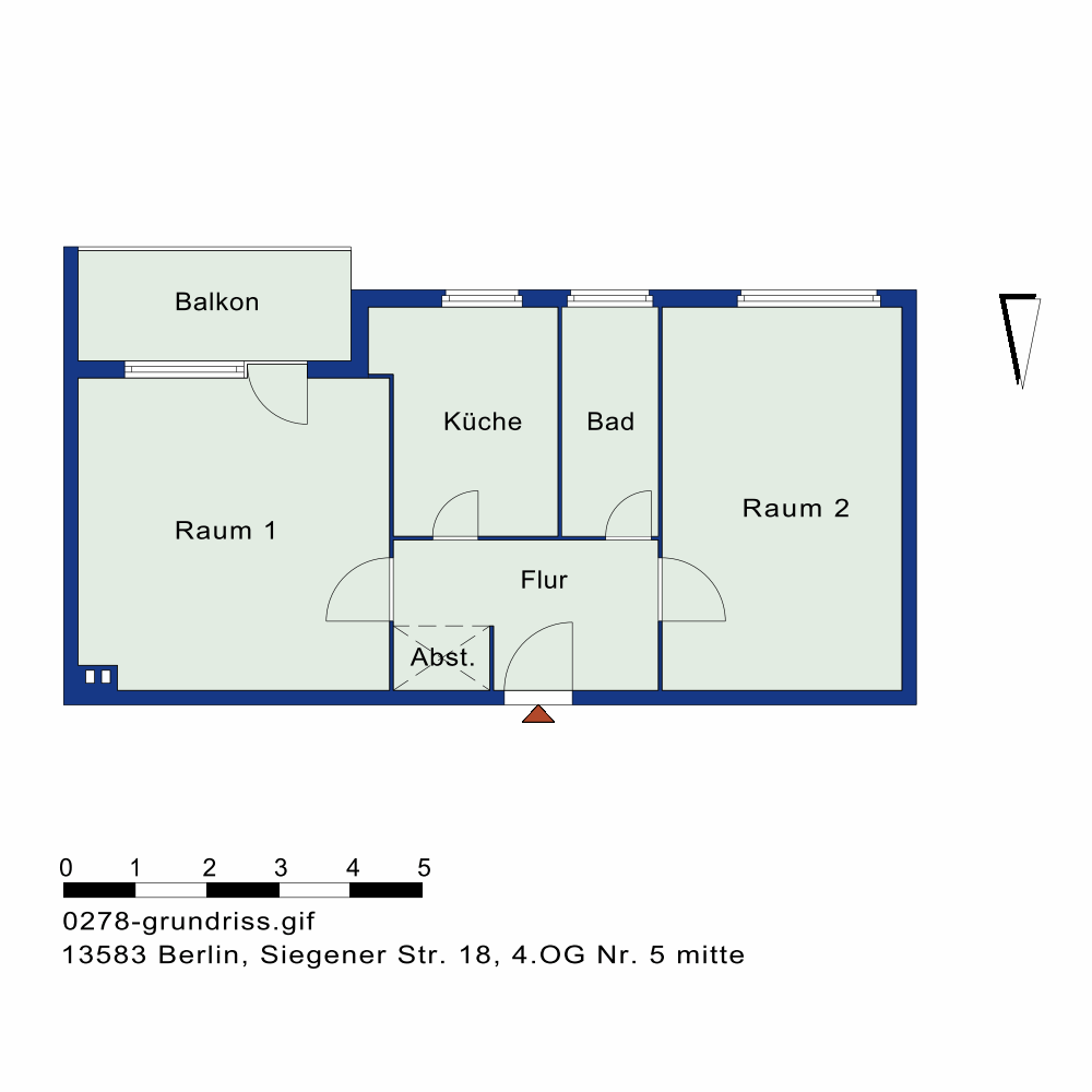 تصویر Wohnung mit WBS verfügbar